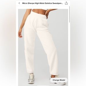 Alo Microsherpa Sweatpants